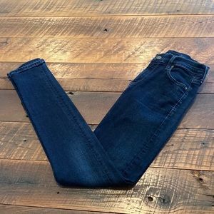 Citizens of Humanity Dark Wash Low Rise Skinny Jeans